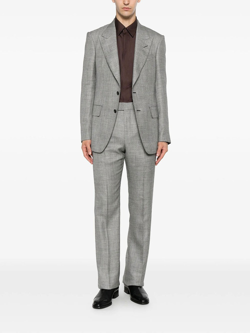 TOM FORD HERRINGBONE-PATTERN WOOL BLEND BLAZER outlook