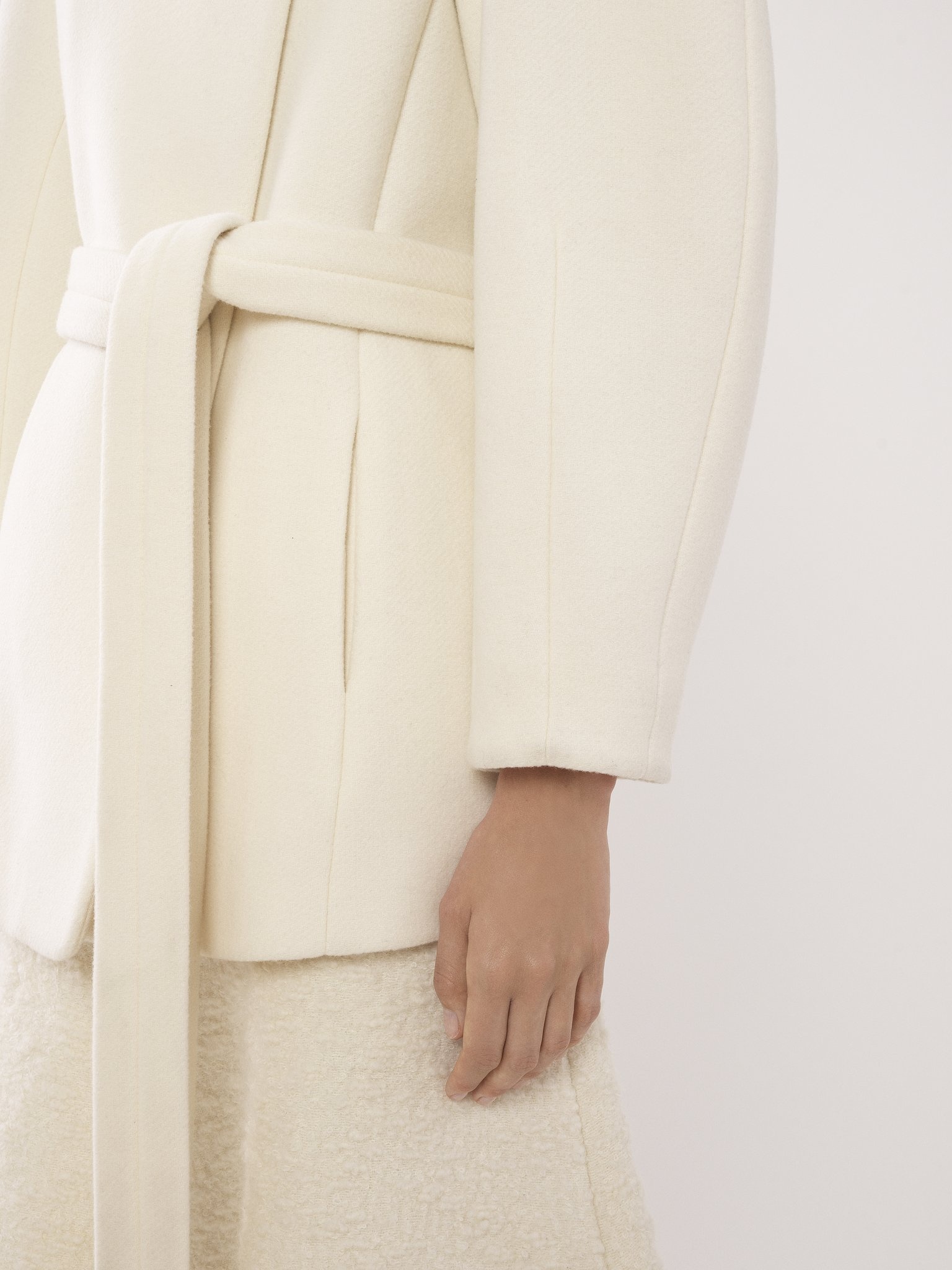 SHORT WRAP COAT - 6