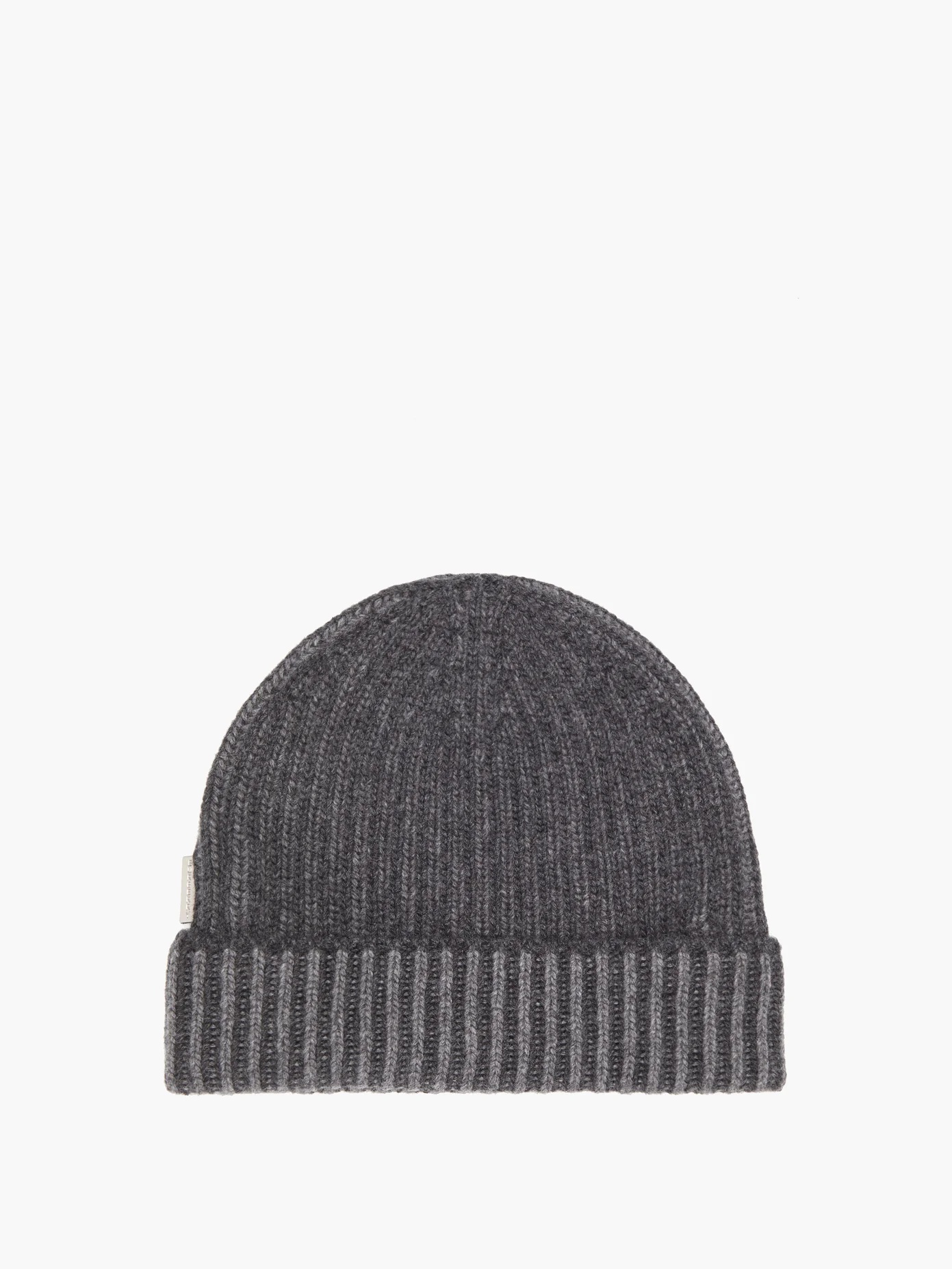 Ribbed-knit cashmere beanie hat - 4