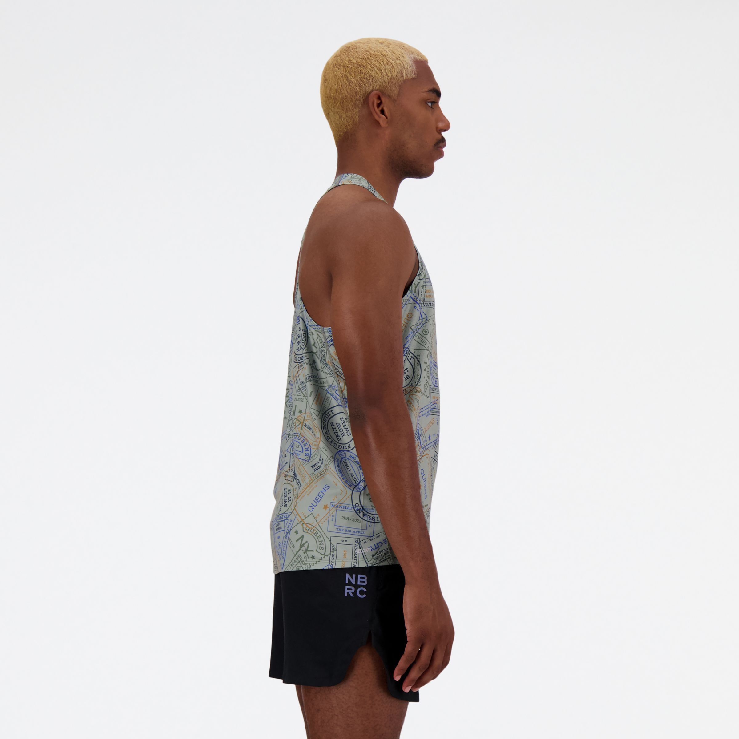 Run For Life Printed Singlet - 2