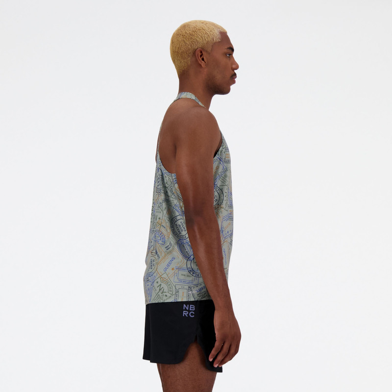 New Balance Run For Life Printed Singlet outlook