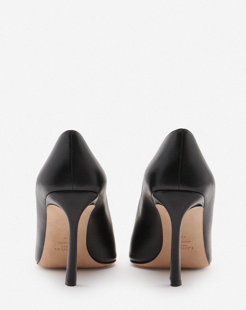 LEATHER SWING PUMPS WITH SEQUENCE BY LANVIN JEWEL 4