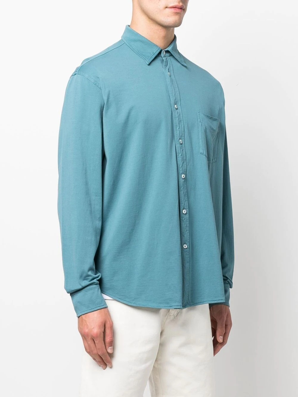 long-sleeved cotton shirt - 3