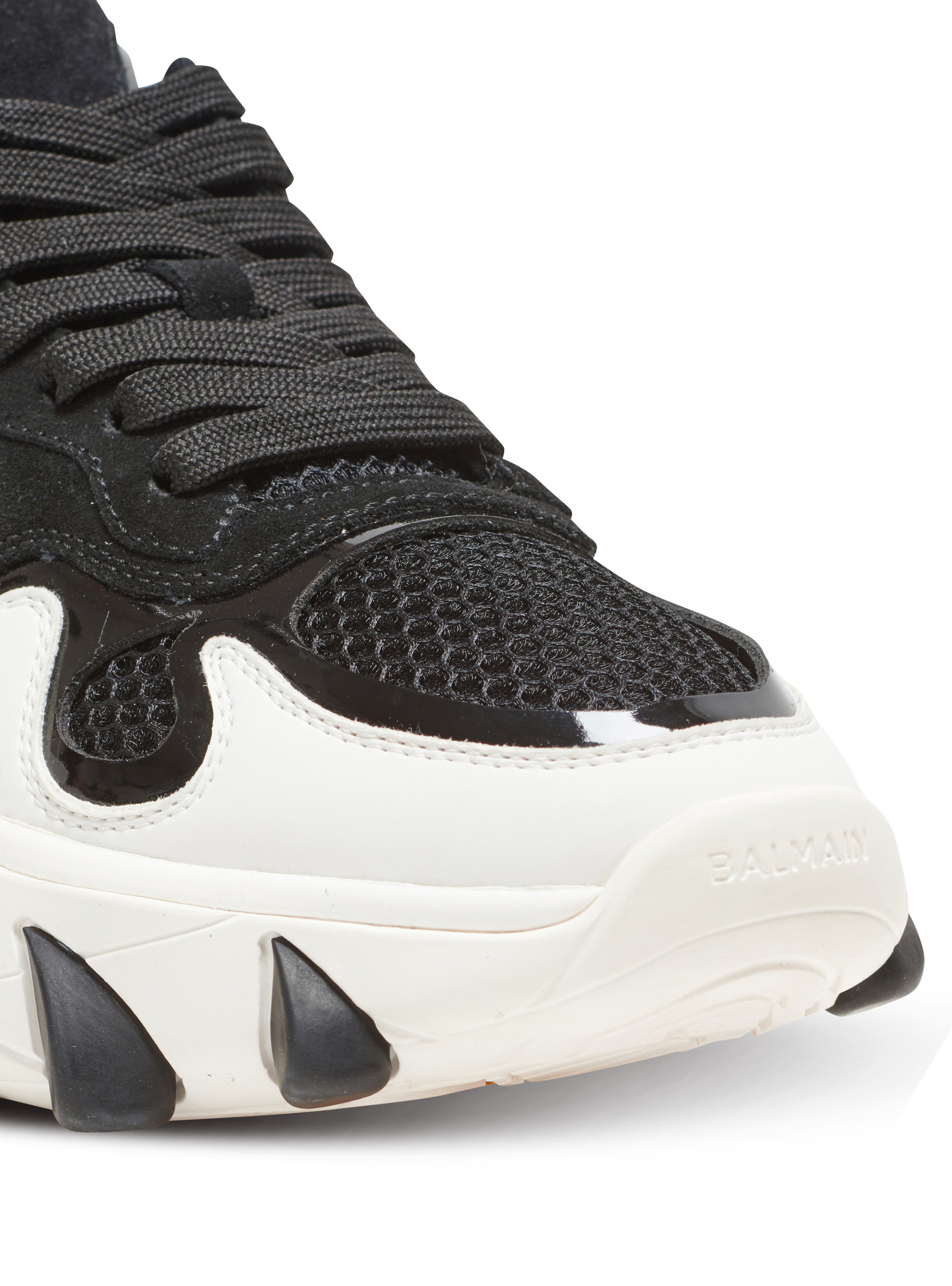 B-East trainers in leather, suede and mesh - 7