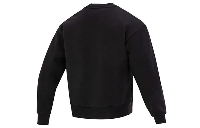 adidas adidas Future Icons Badge of Sport Crew Sweatshirt 'Black' IC3740 outlook