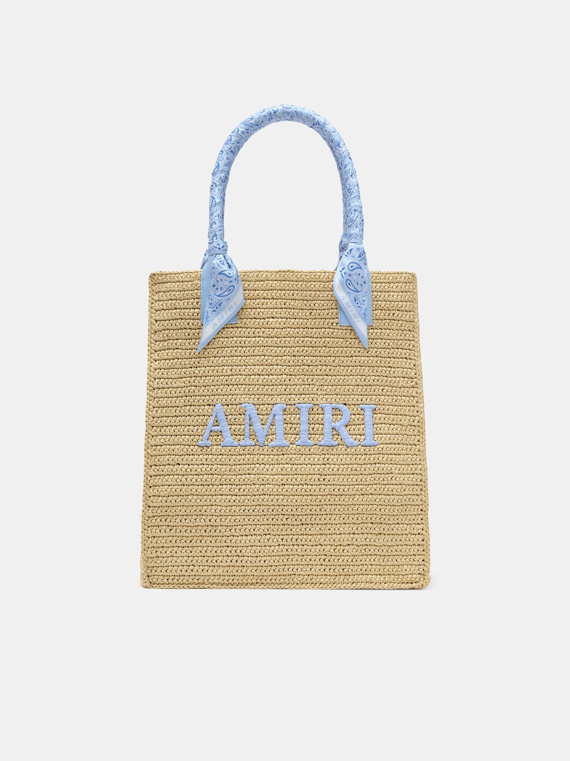 AMIRI RAFFIA TOTE - 1