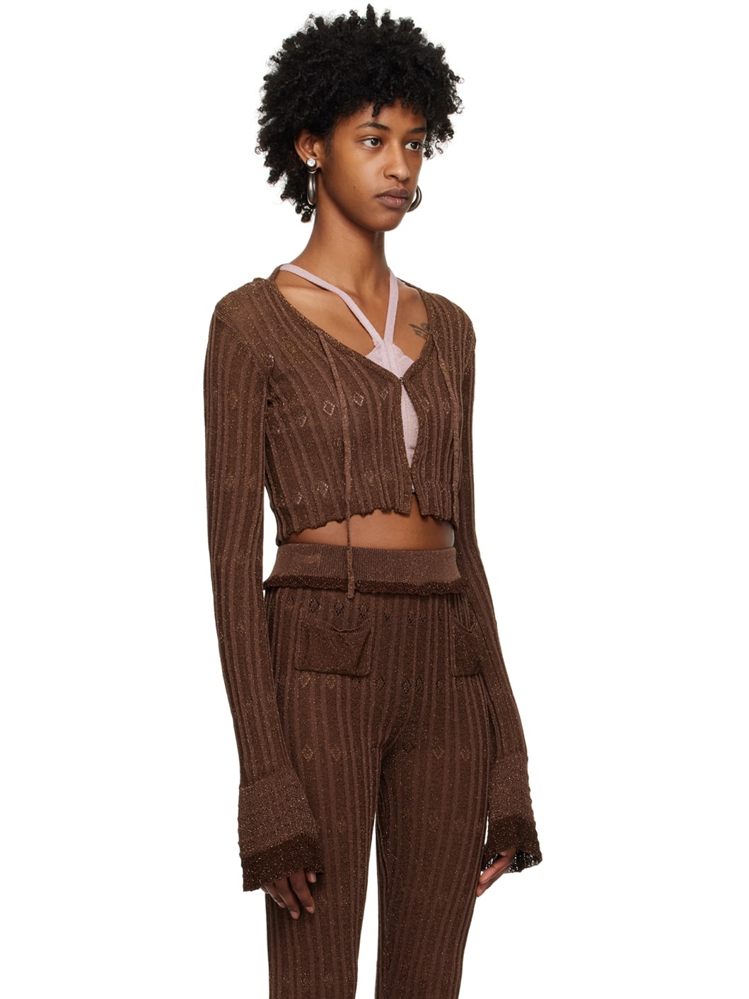 Brown Nexx Cardigan - 2
