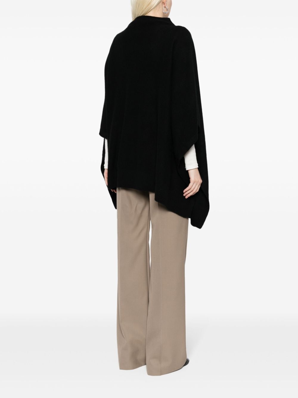 slit-sleeve cashmere jumper - 4