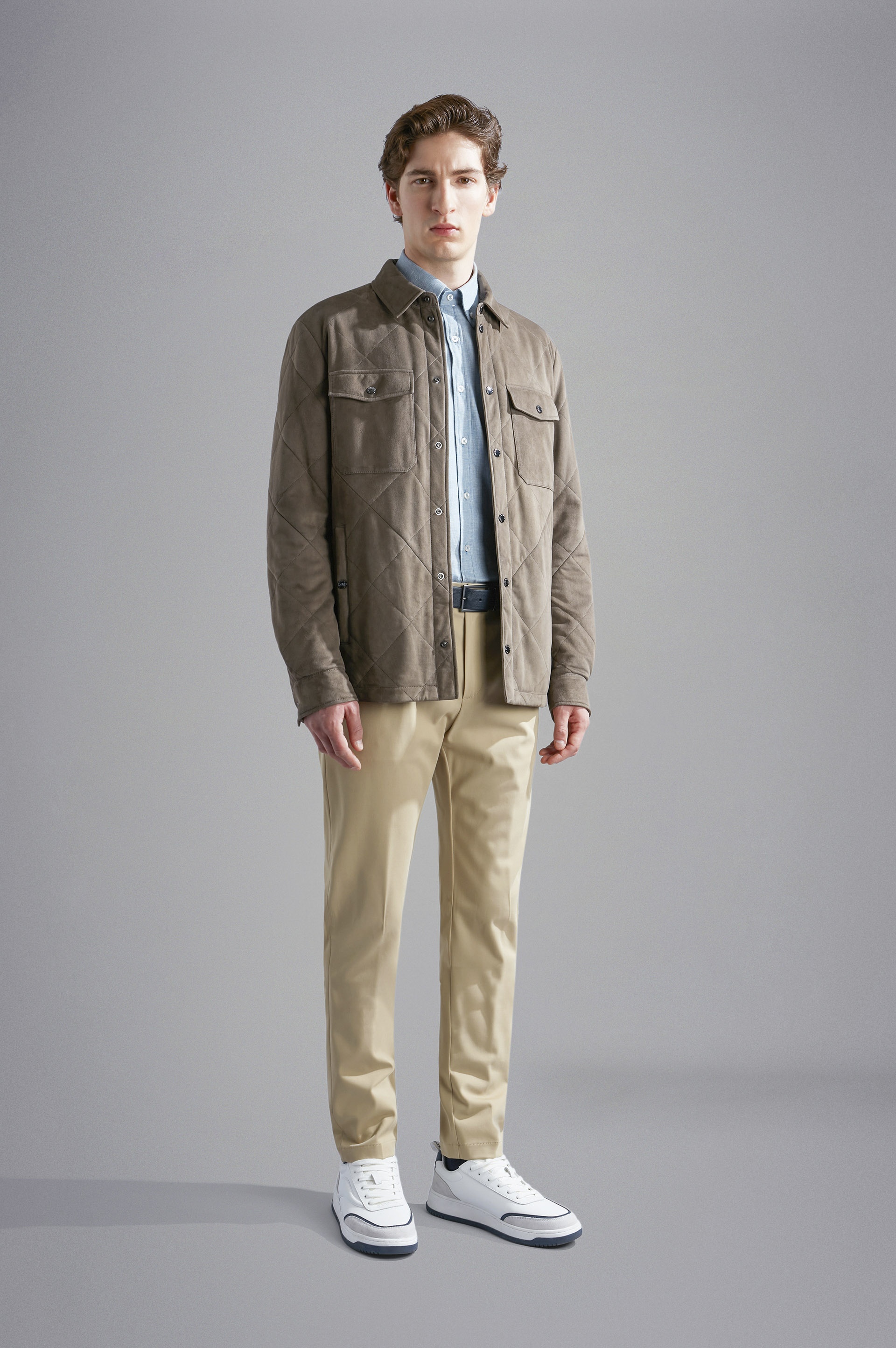 COTTON LINEN CASHMERE SHIRT - 2