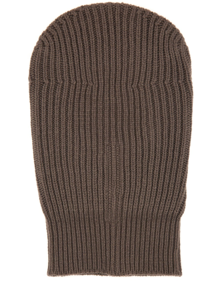 Rick Owens Men Knitted Balaclava - 2