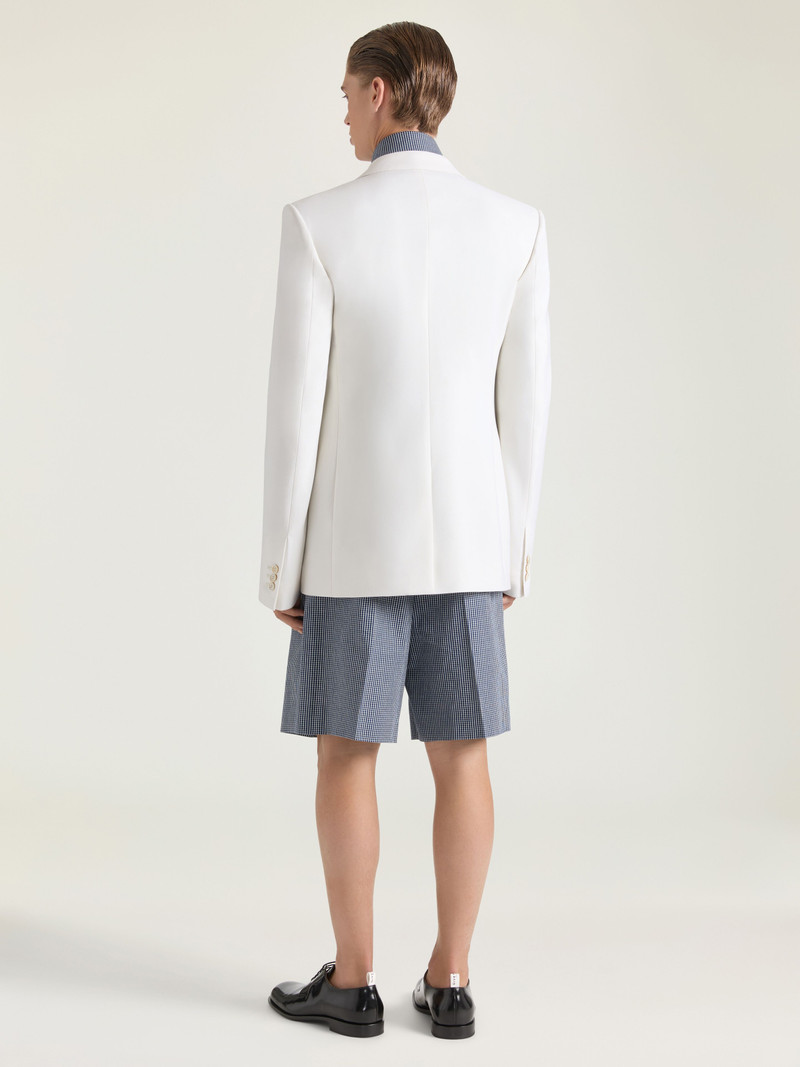 Givenchy SINGLE-BREASTED FITTED JACKET IN WOOL AND MOHAIR outlook