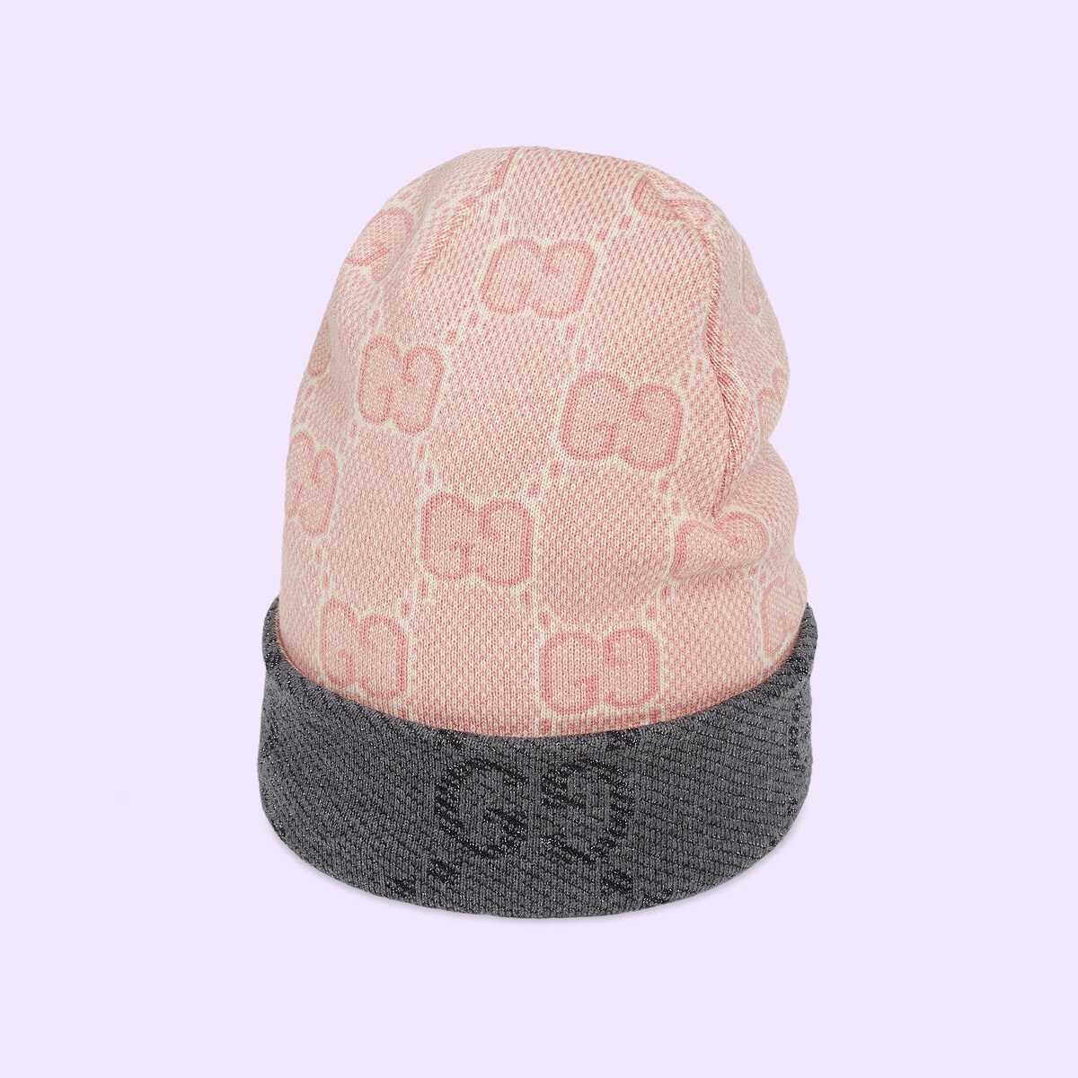 Reversible GG wool hat - 5