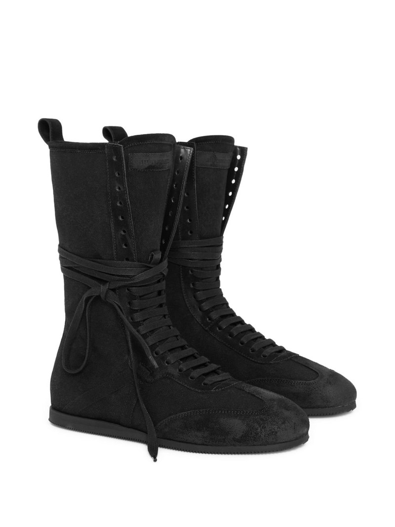Ann Demeulemeester Fides high-top boxing sneakers outlook