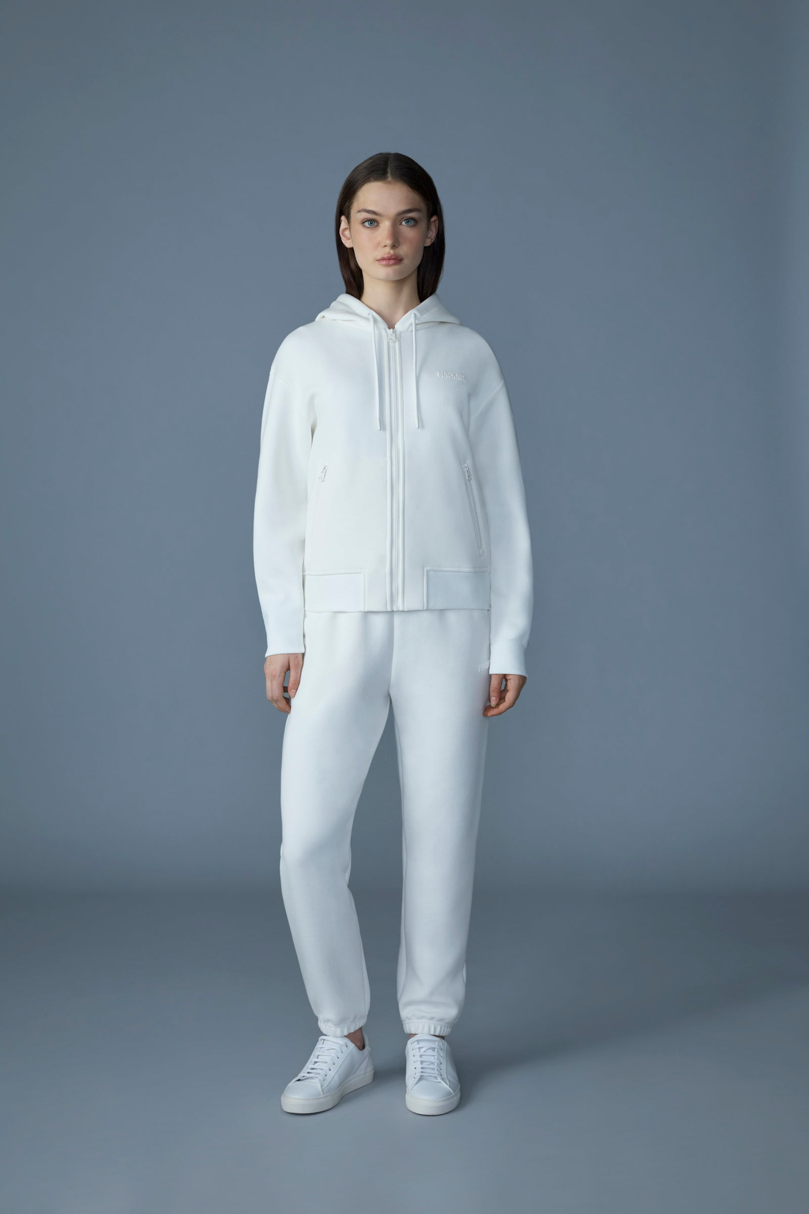 KRYSSA Double-Face Zip-Up Hoodie - 2