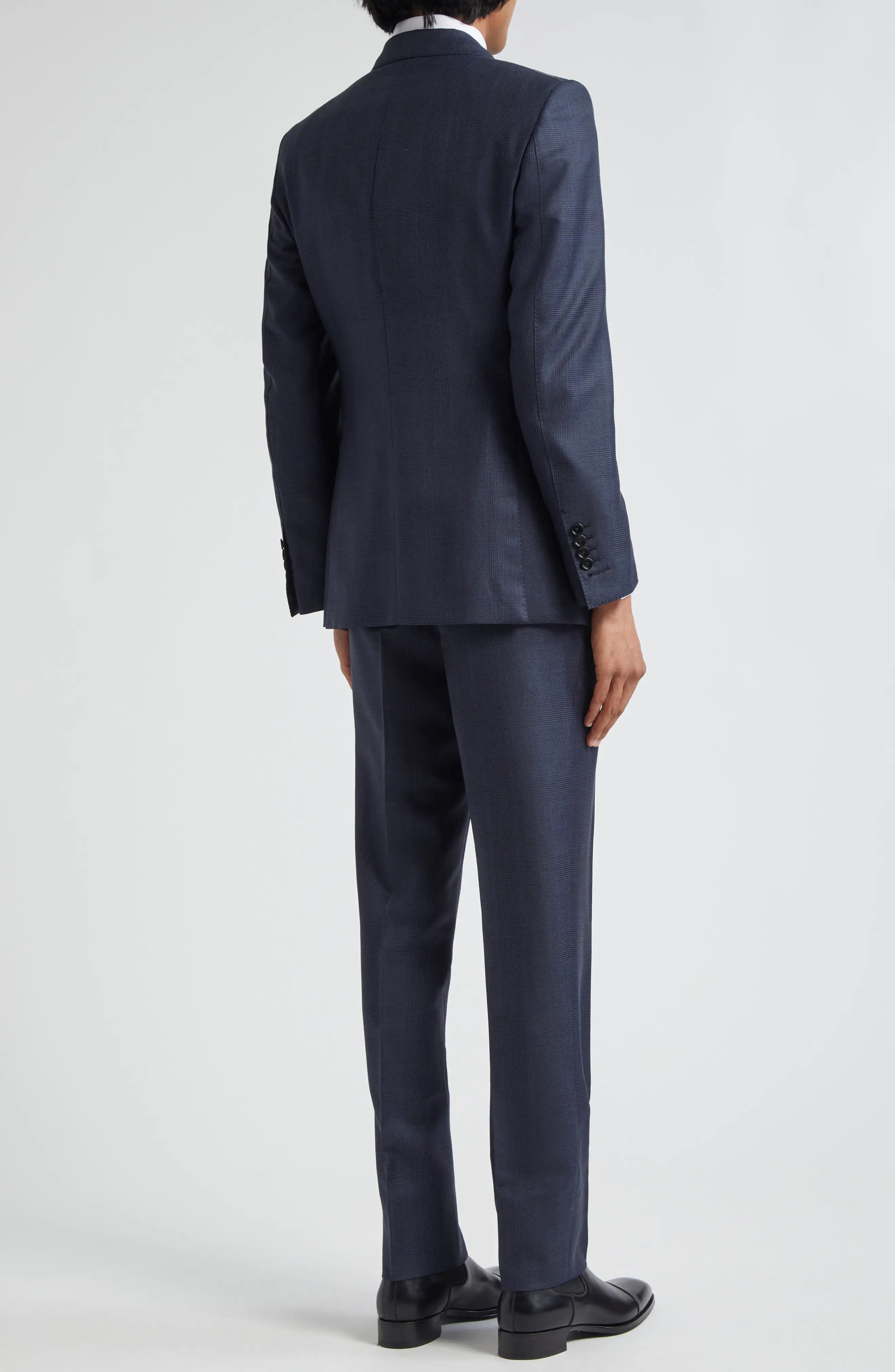 O'Connor Prince of Wales Virgin Wool Blend Suit - 2