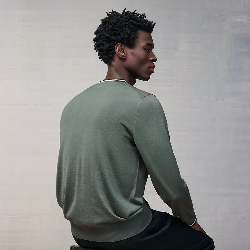 "Rayures & twist" crewneck sweater - 2