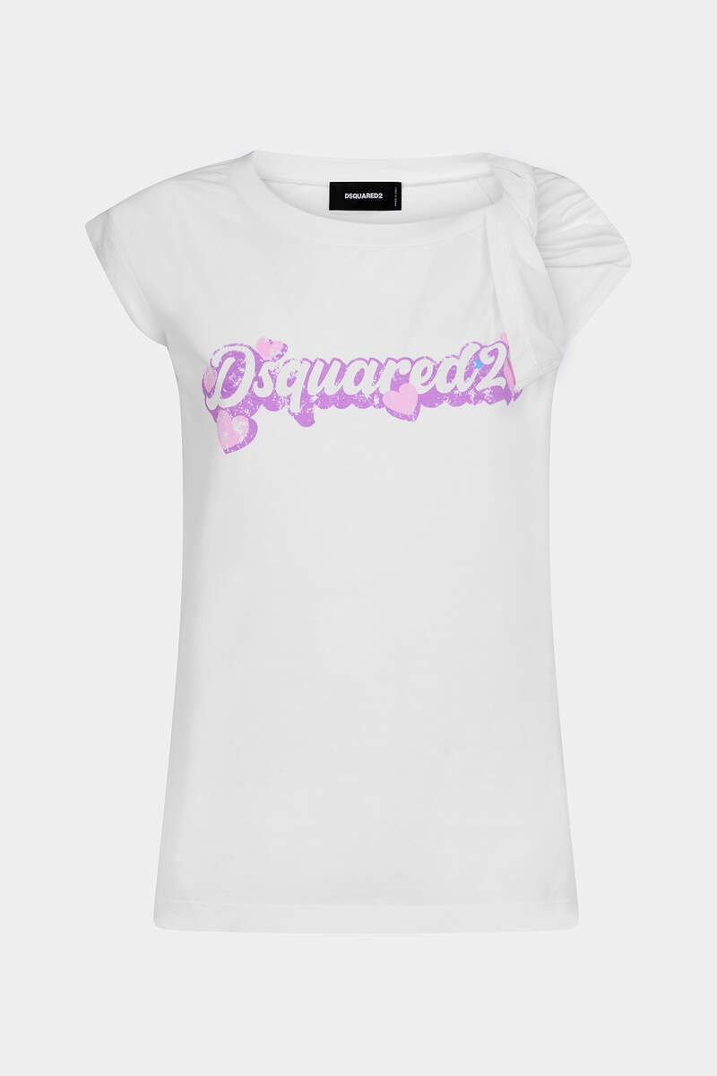 DSQUARED2 KNOTTED T-SHIRT - 1