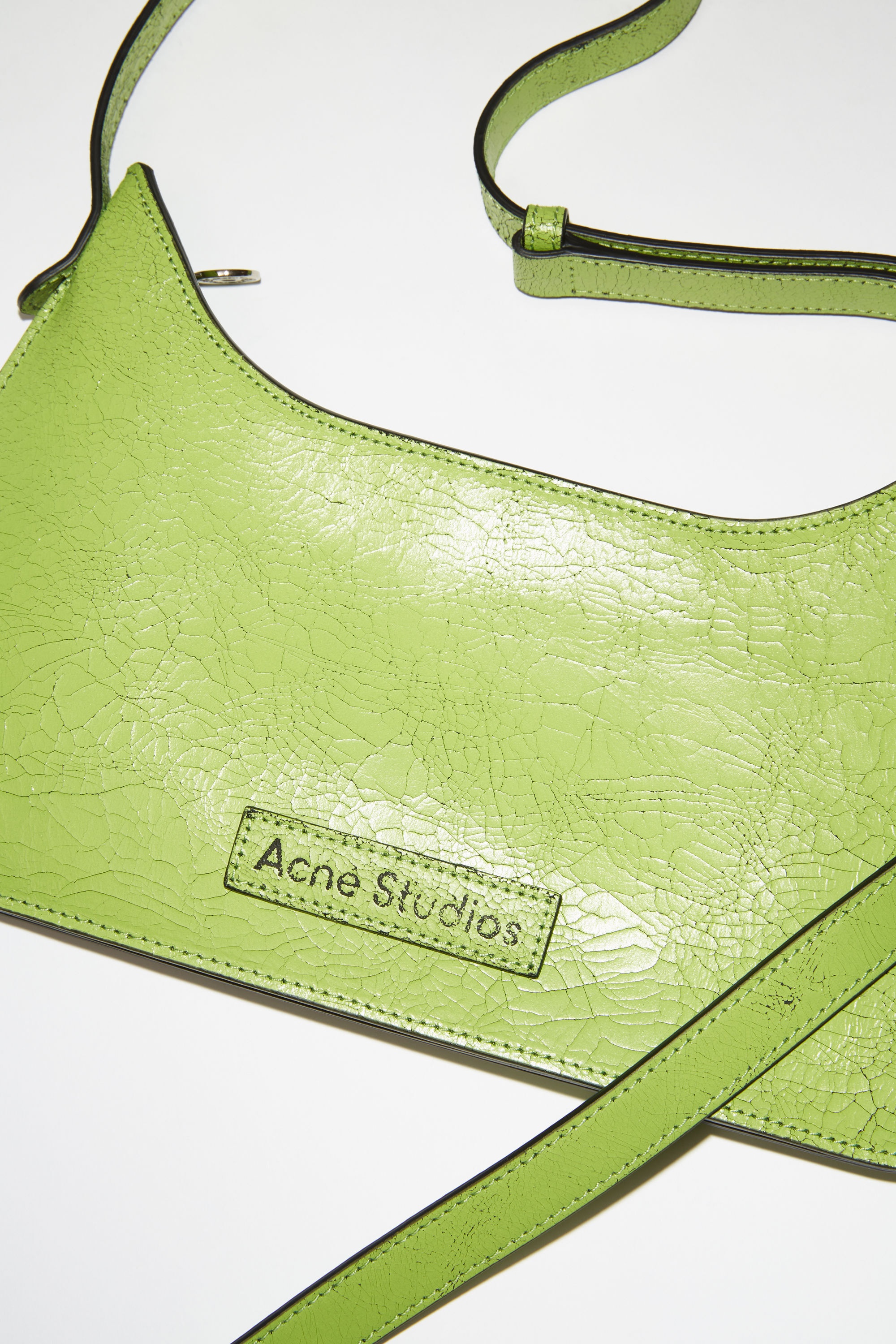 クラッチバッグ [Acne Studios]Green Platt Crossbody BaG Acne Studios - Platt crossbody bag - Lime green