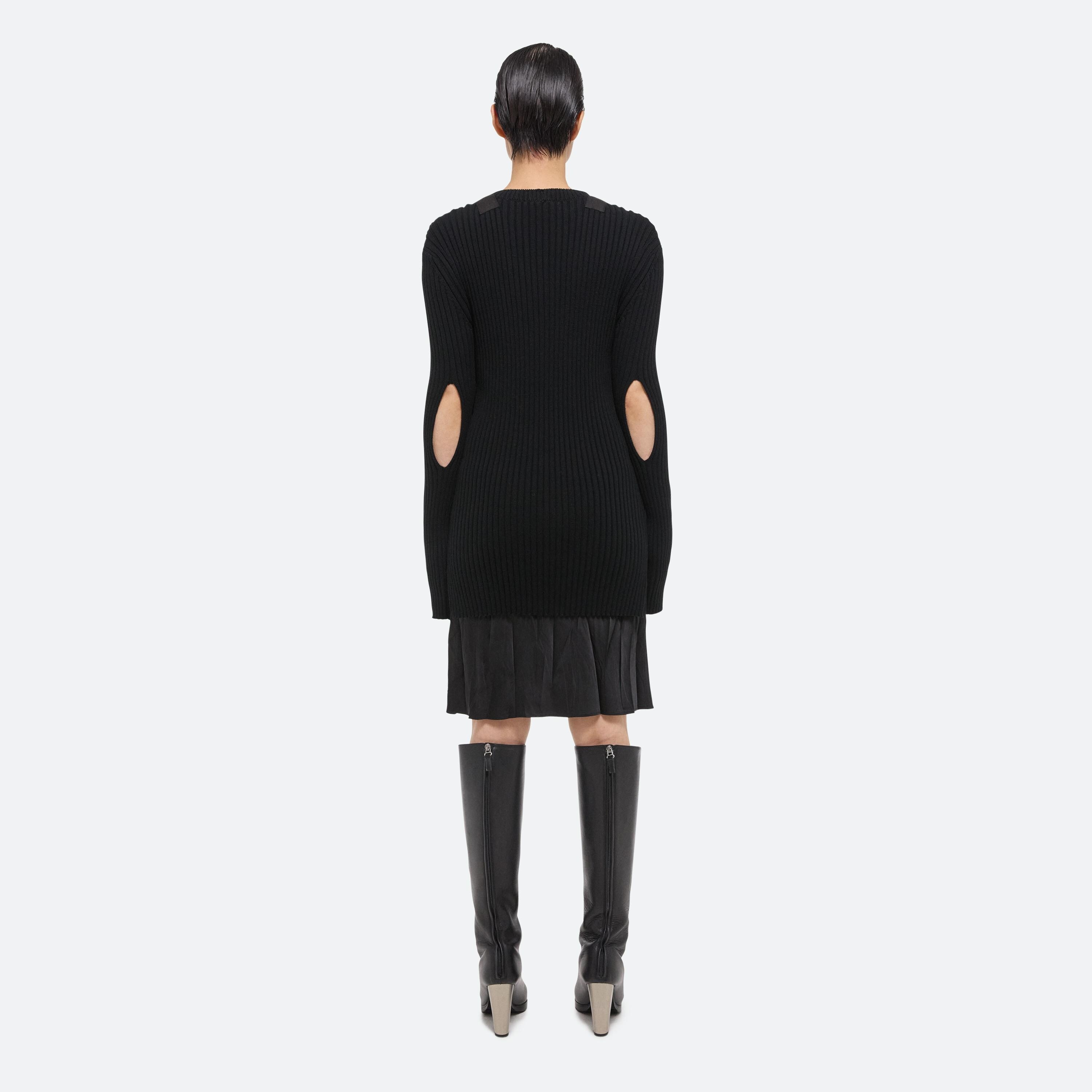 RIBBED LONG-SLEEVE TOP - 9