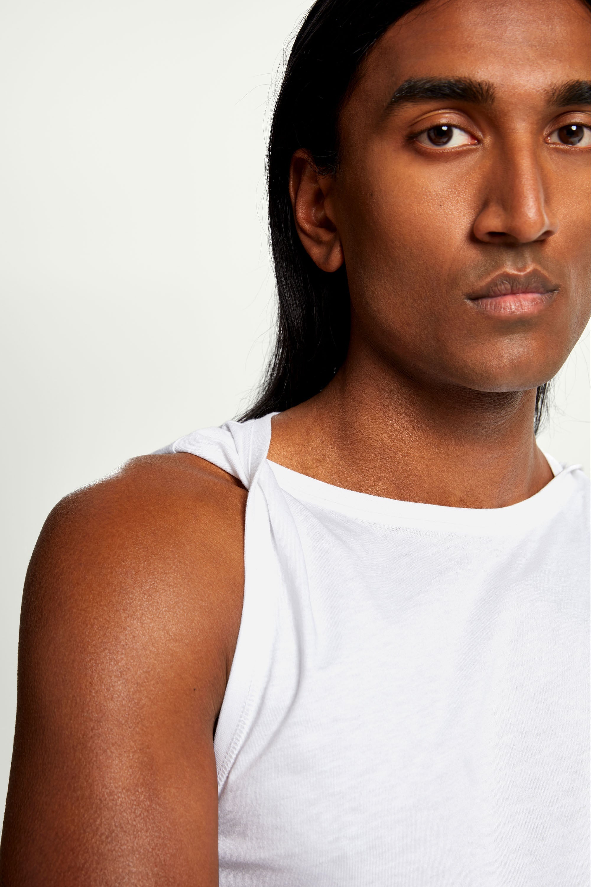 Twisted Shoulder Tank Top - 3