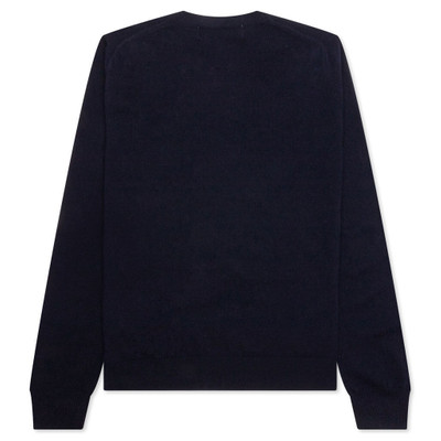 Comme des Garçons PLAY COMME DES GARCONS PLAY X THE ARTIST INVADER BUTTON CARDIGAN - NAVY outlook