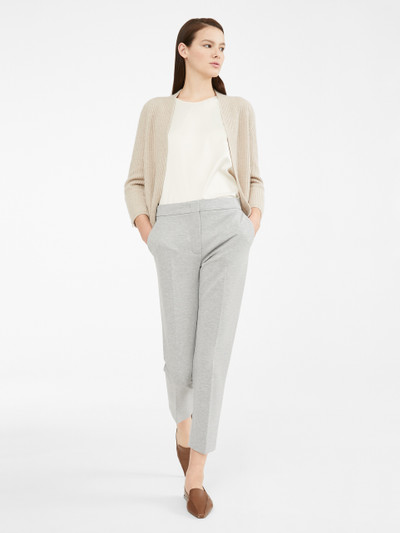Max Mara PEGNO Viscose jersey trousers outlook