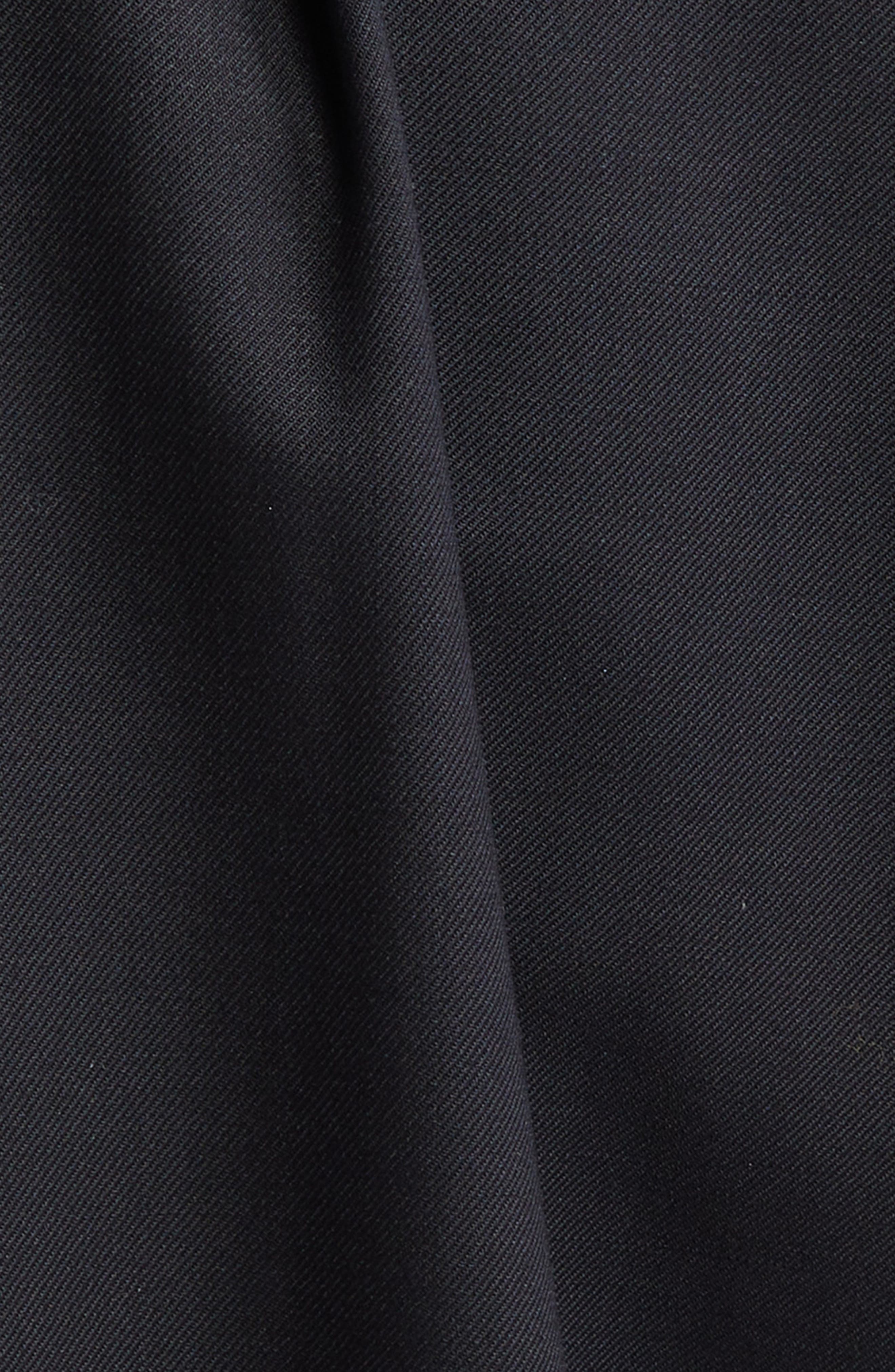 MONSE Layered Waist Stretch Wool Pants in Black at Nordstrom - 7
