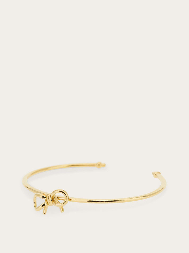FERRAGAMO Bangle with bow - size S/M outlook