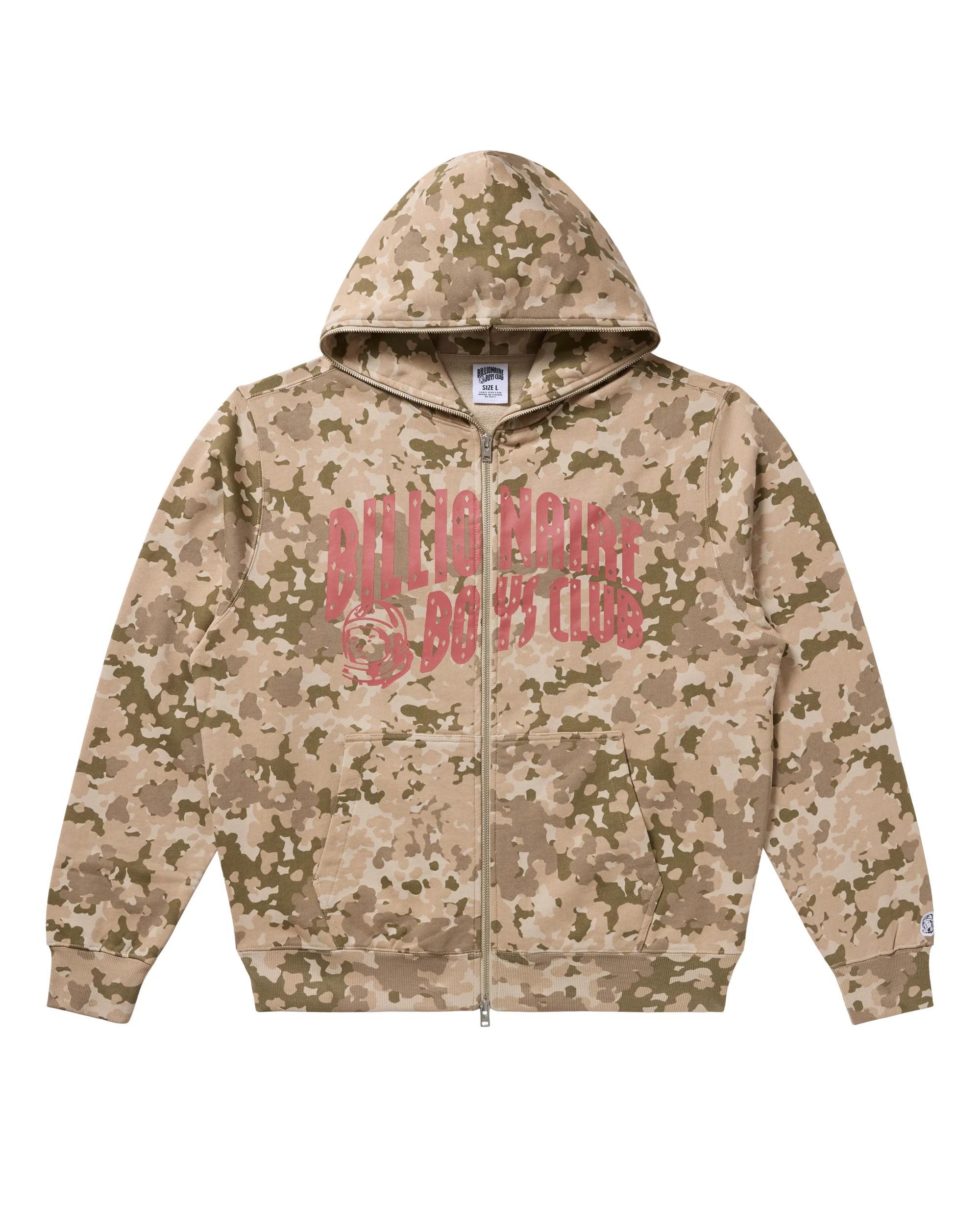 CAMO ZIP HOODIE - 1