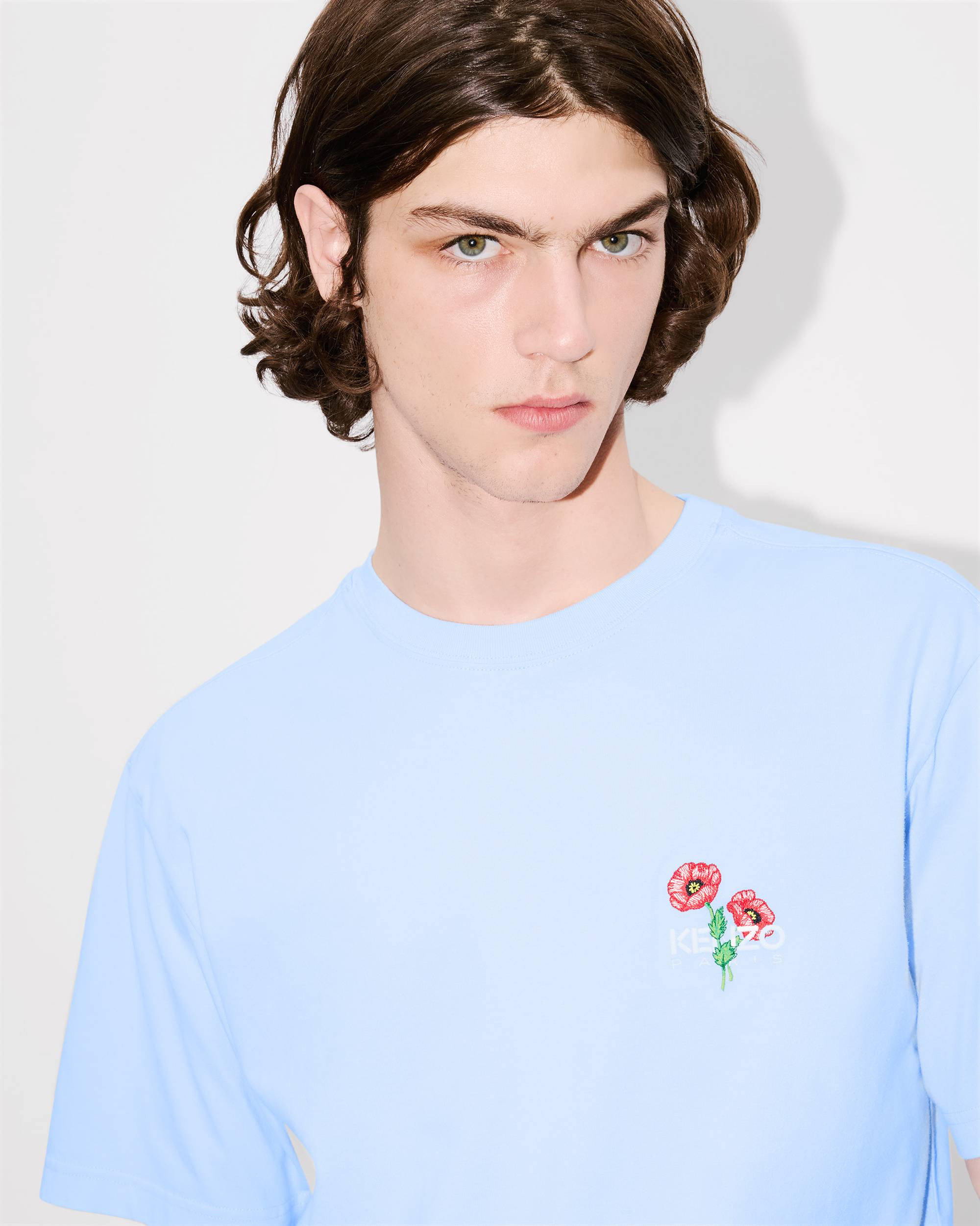 'KENZO Archive Bouquet' embroidered T-shirt in cotton - 6