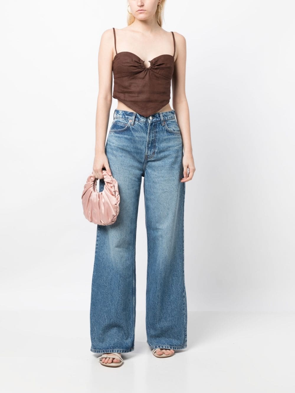 Cary high-rise wide-leg jeans - 2