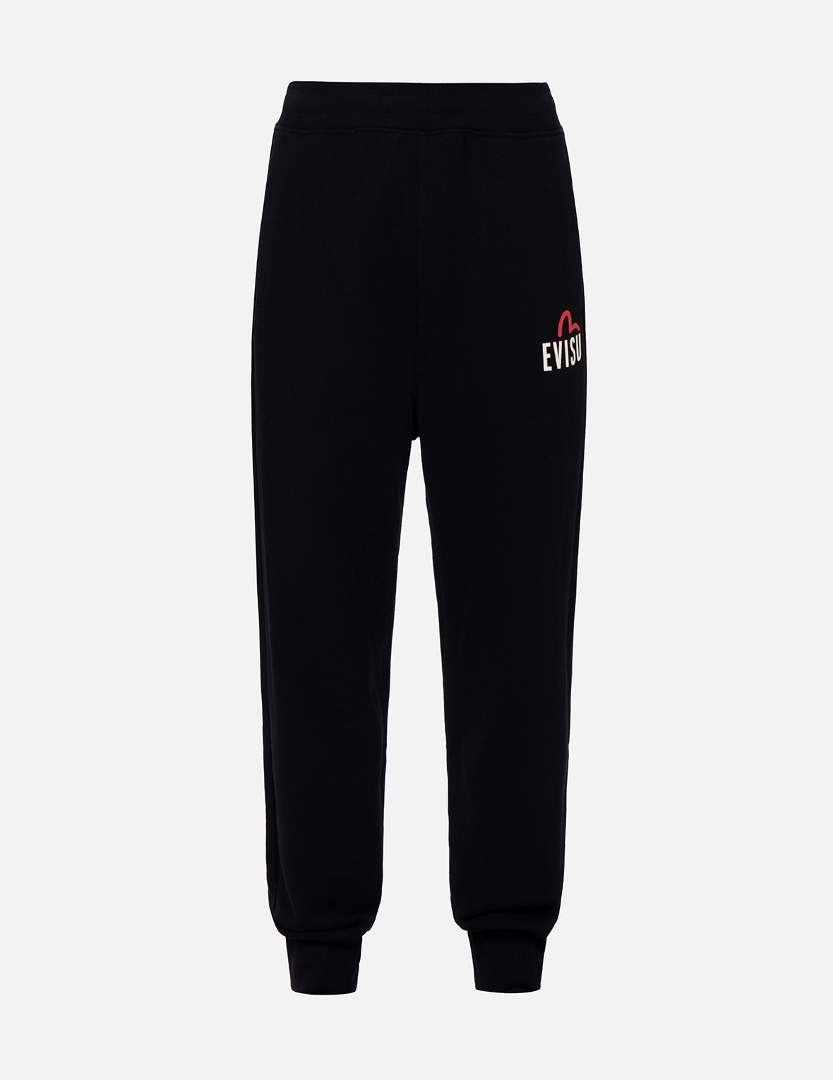 SEAGULL AND KAMON PRINT SWEATPANTS - 1