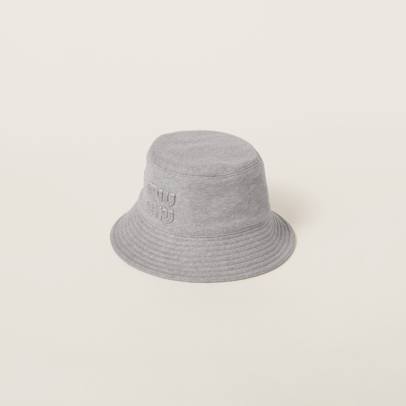 Cotton fleece bucket hat 1