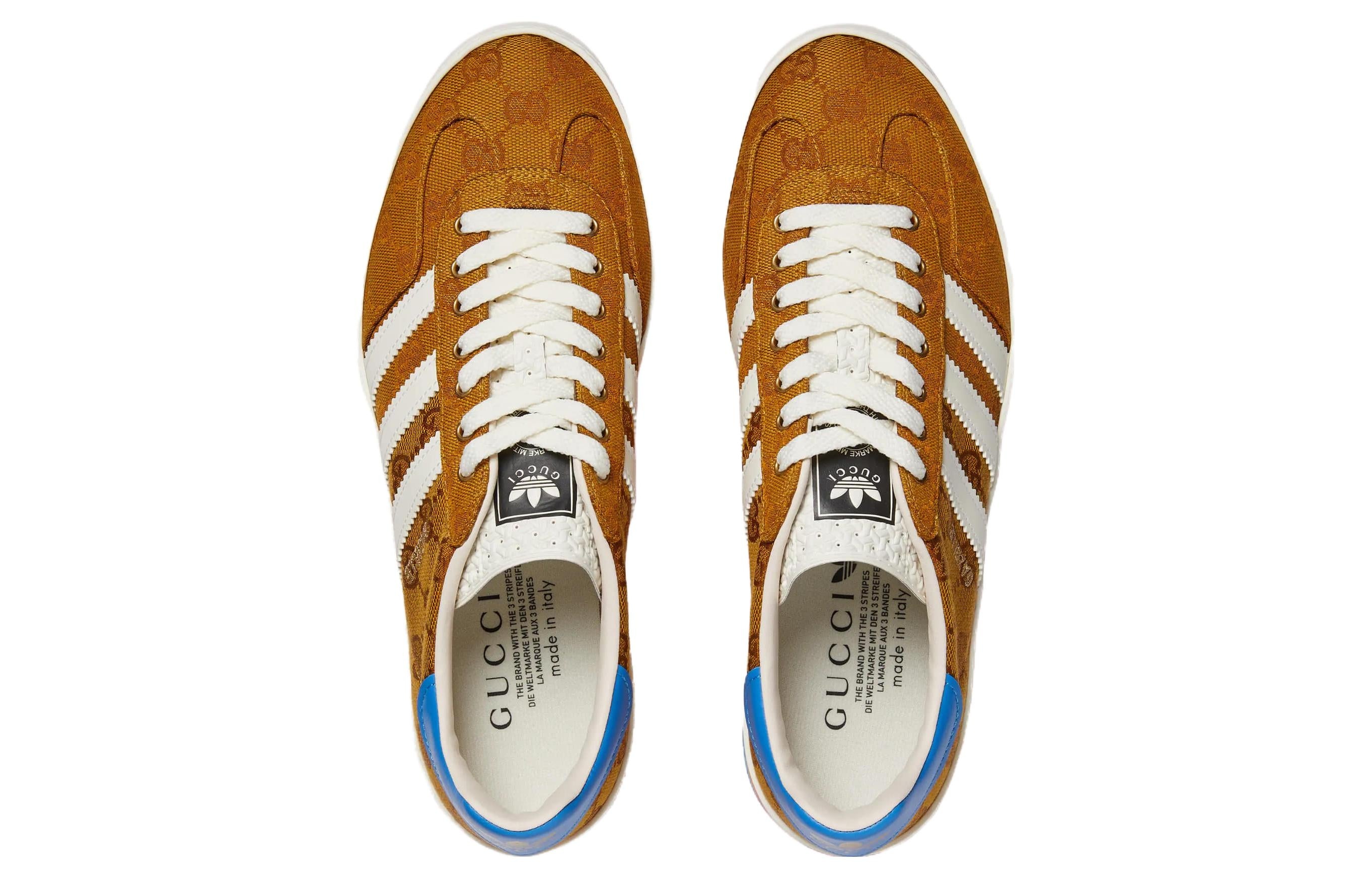 (WMNS) adidas x Gucci Gazelle 'Beige' 707873-UWV20-7163 - 4