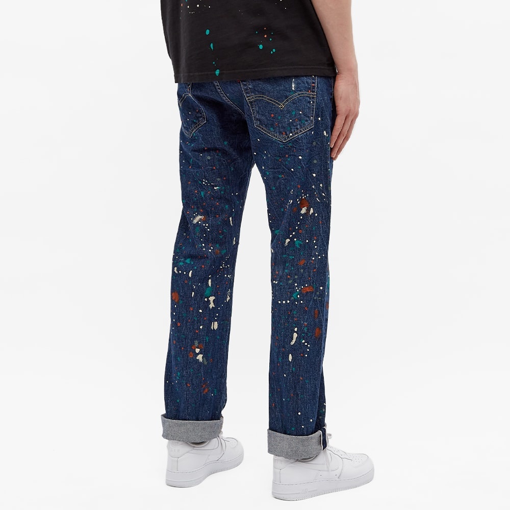 END. x Levi'sÂ® 'Painted' 505 Regular Selvedge Jean - 6