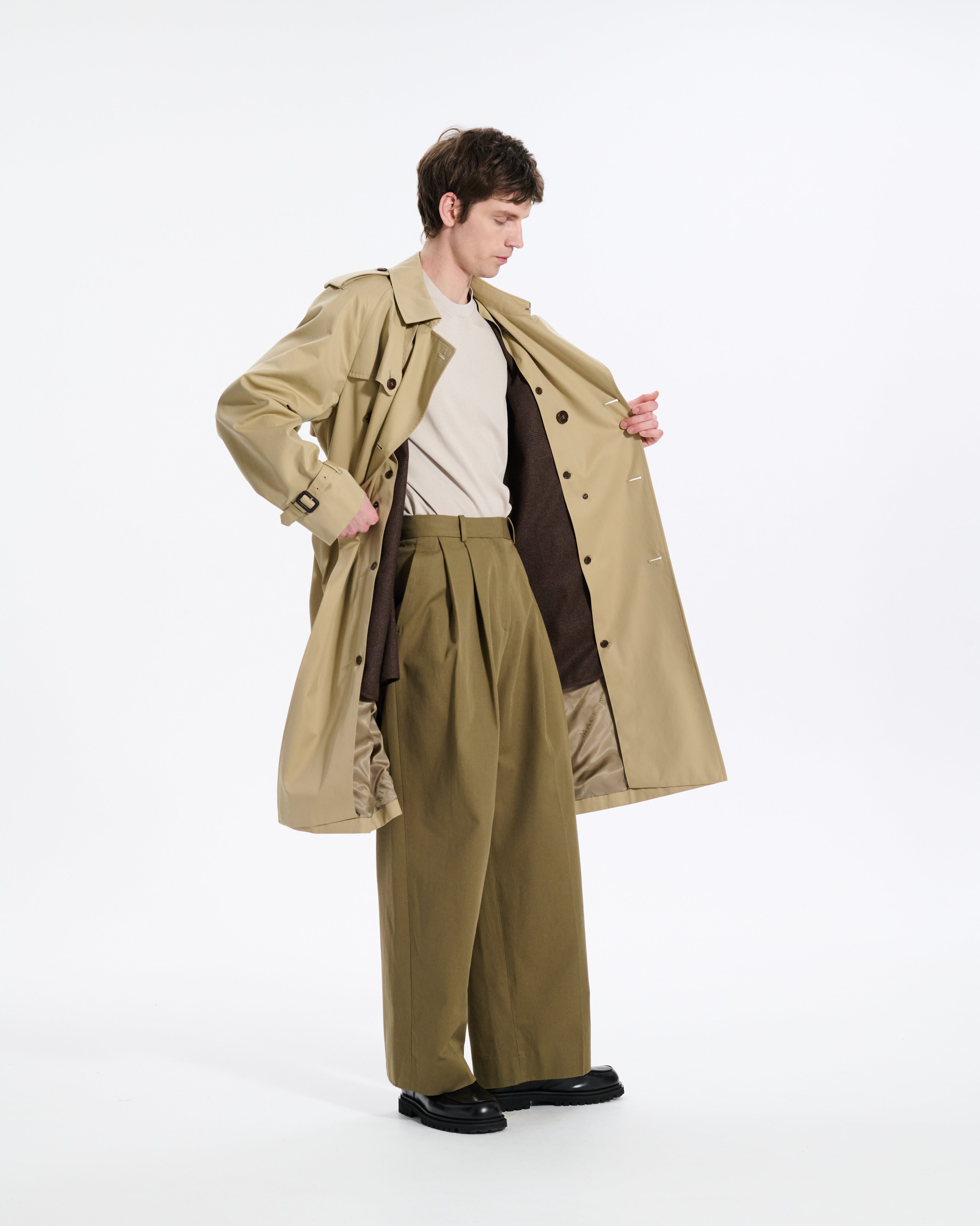 Blanefield Gabardine Double Breasted Trench Coat - 2