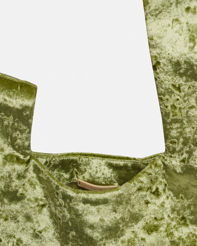 Nanushka Crushed Velvet Clutch outlook