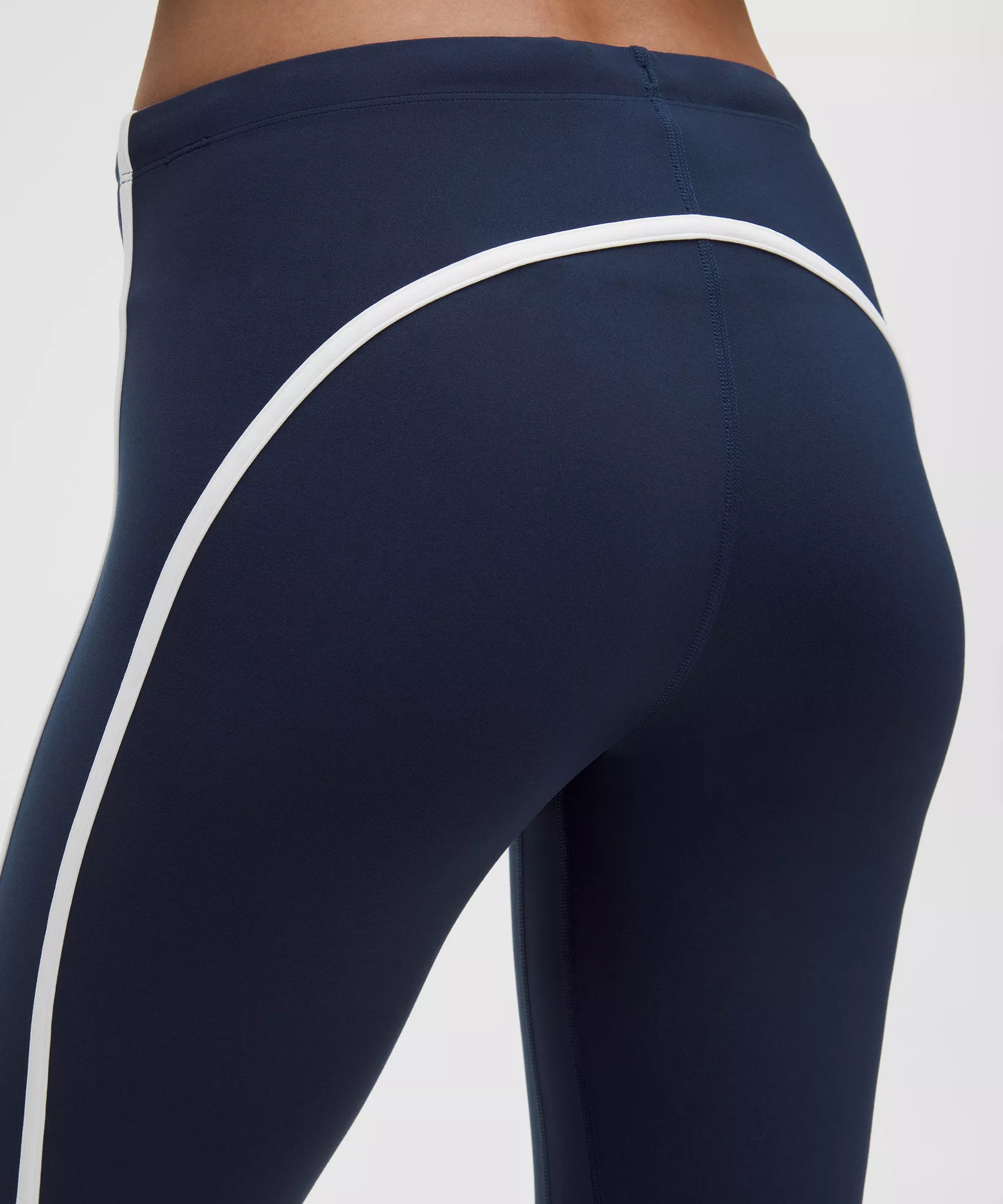 Nulu Sporty Trim Mid-Rise Flared Pant - 5