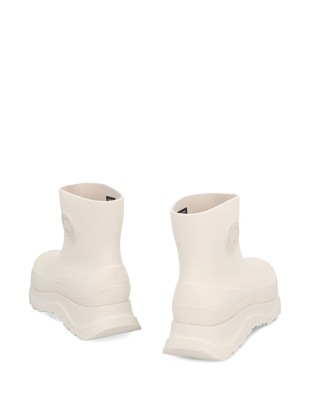 Vancouver logo-patch platform rain boots - 3