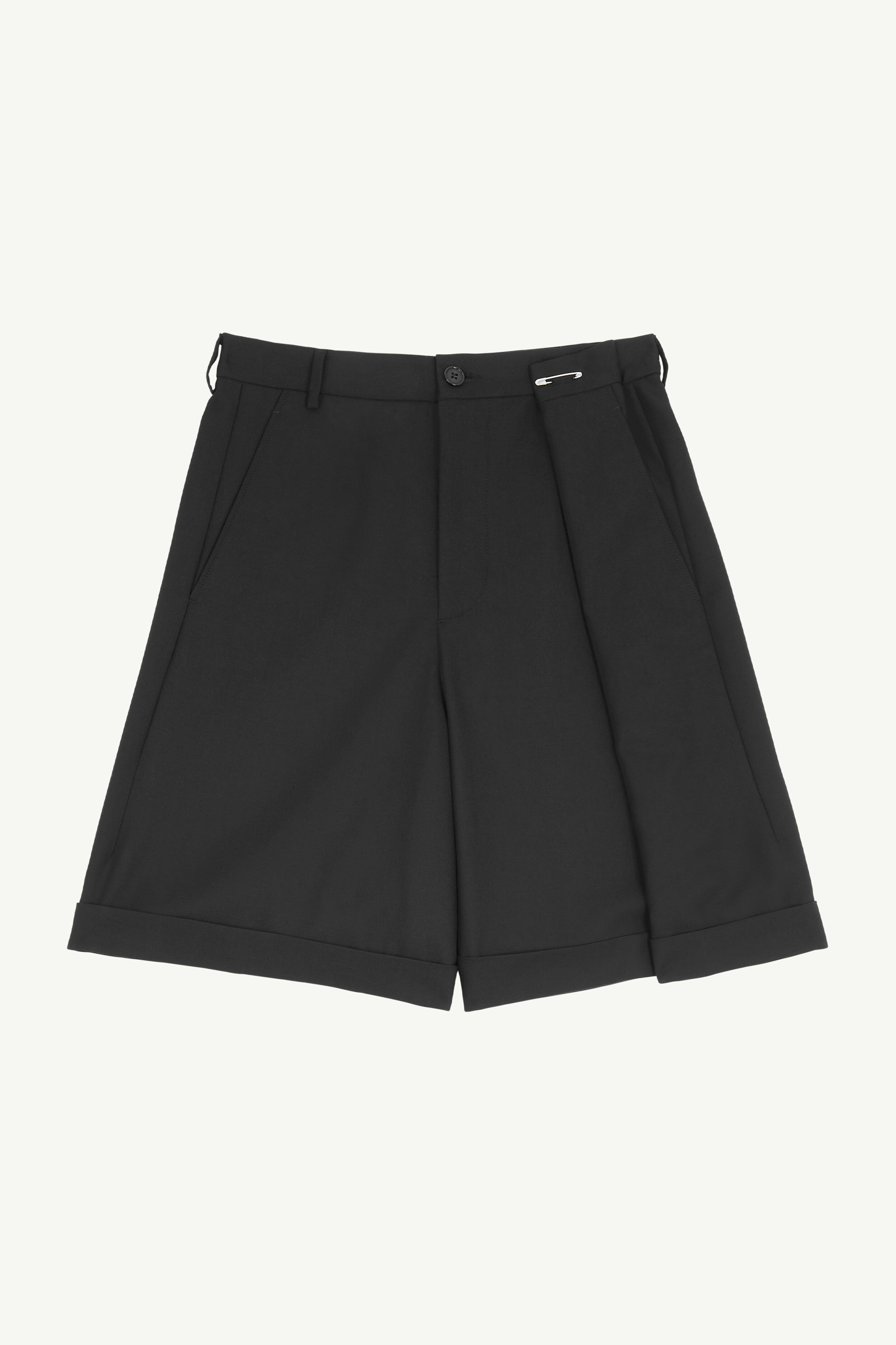 Tailoring Wool Shorts - 1