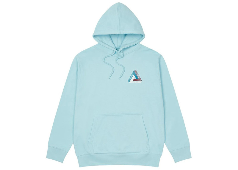 PALACE Palace Tri-Dart Hood Blue outlook