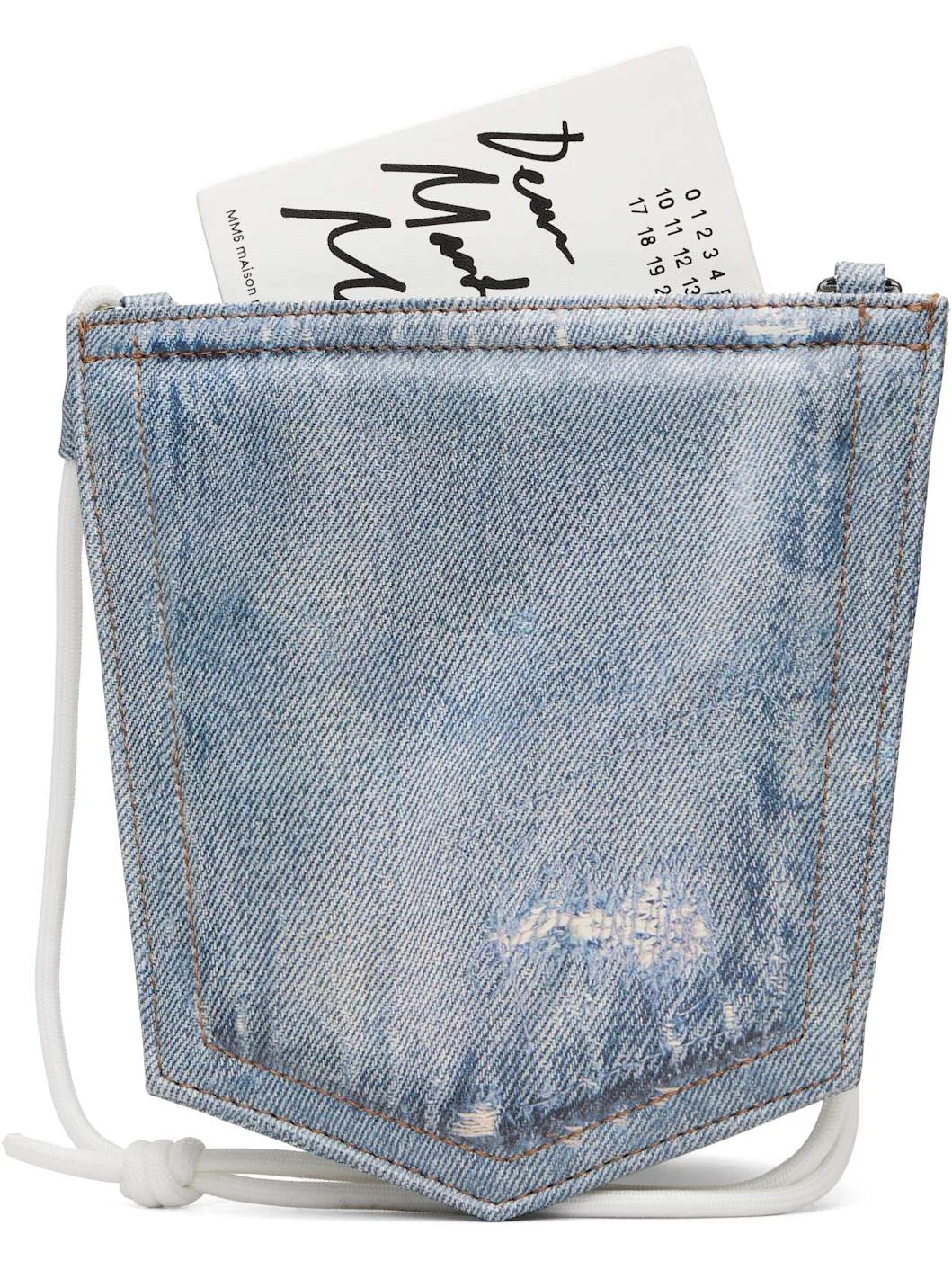 Blue Denim Pocket Pouch - 1