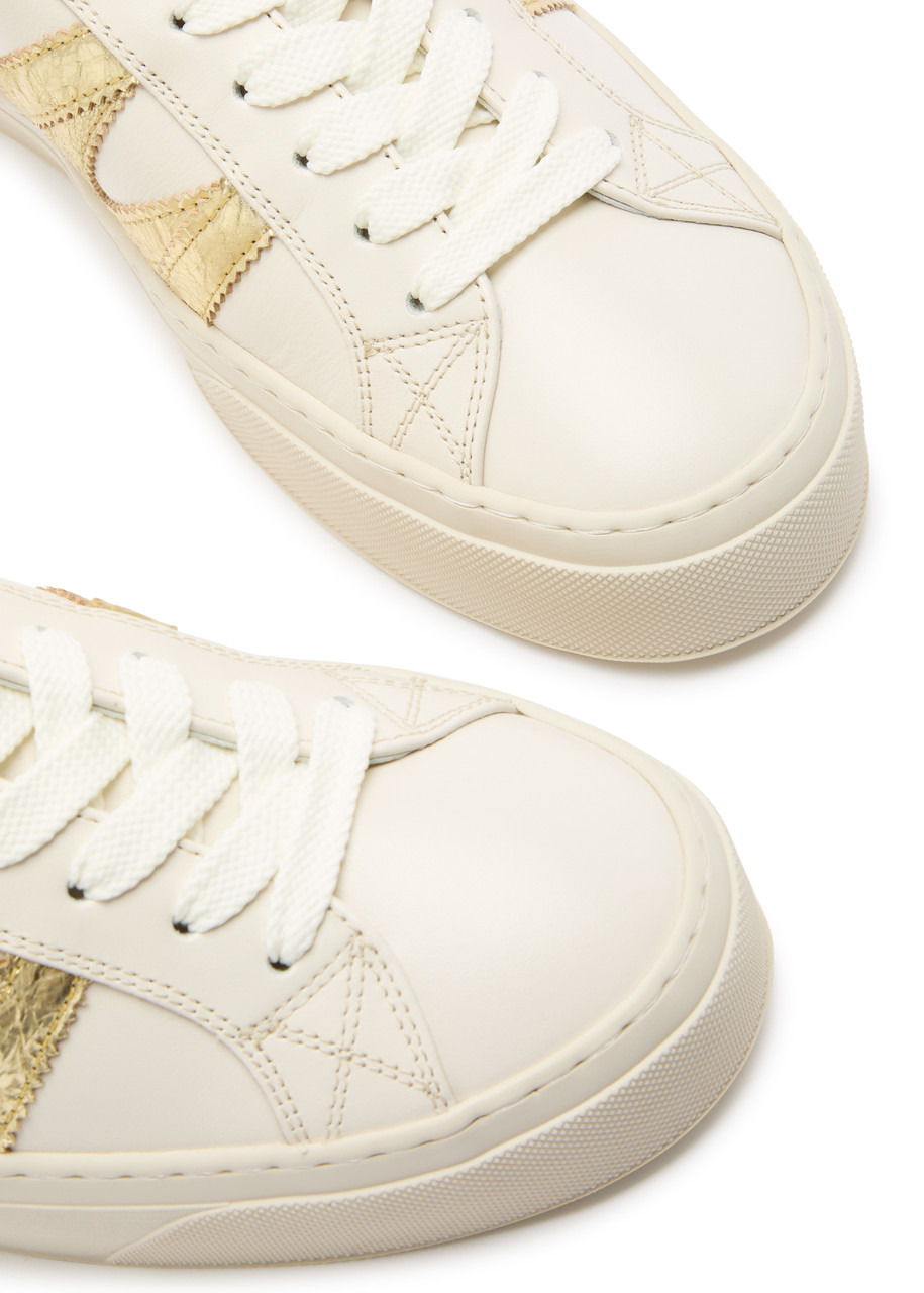 Moncler Monaco 2 Panelled Suede Sneakers - 3