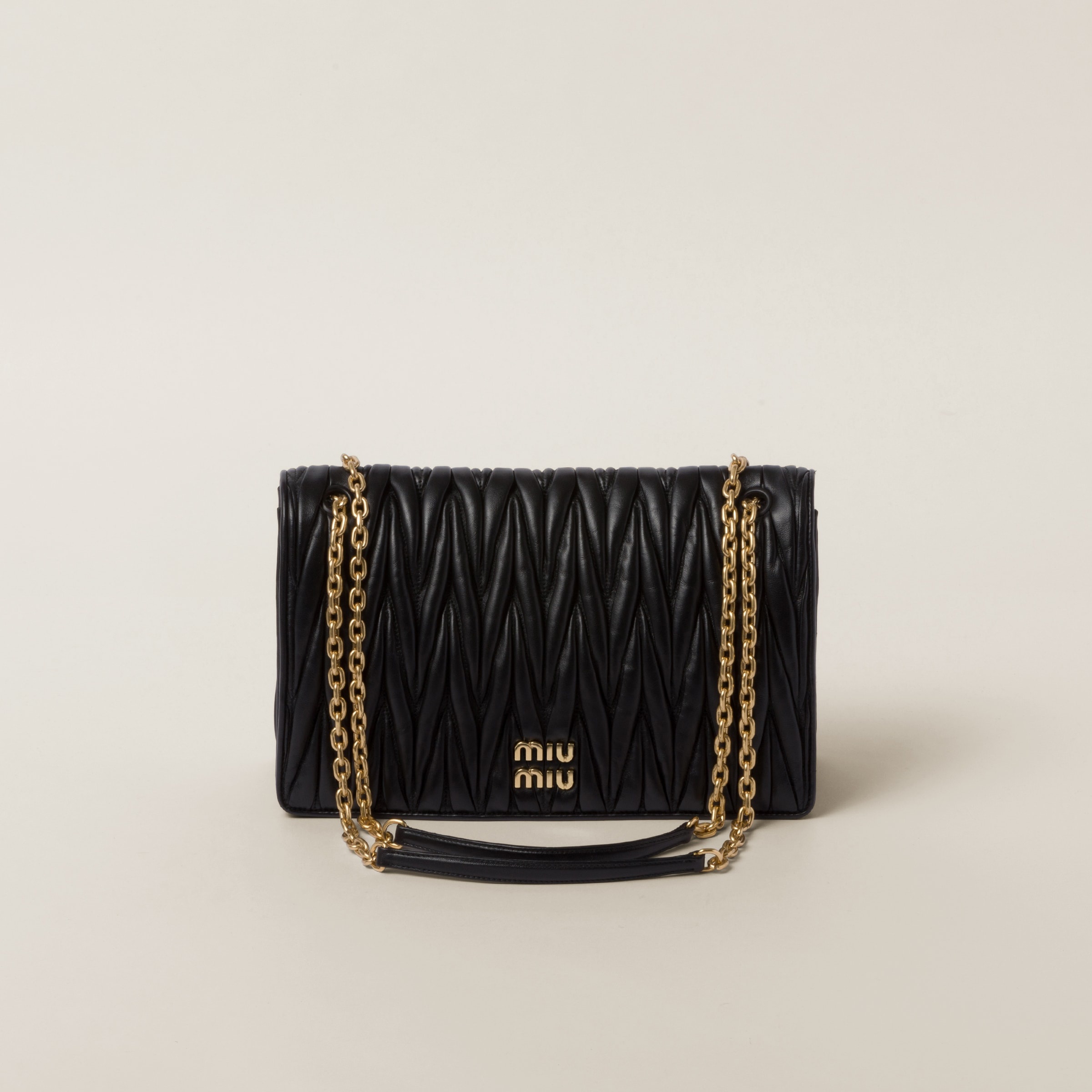 Matelassé nappa leather bag - 1