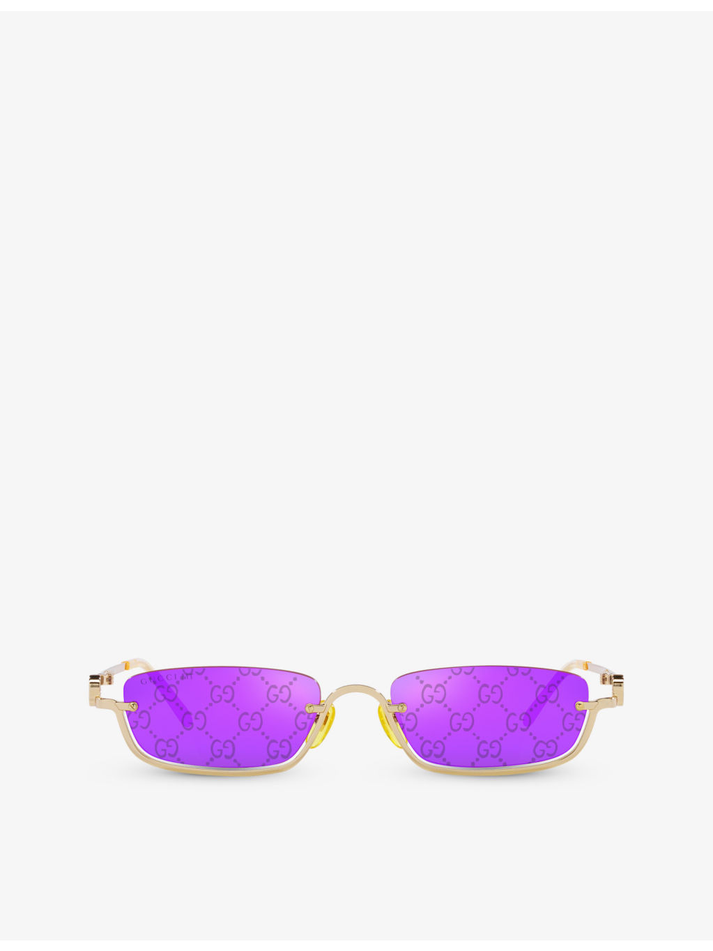GC002042 GG1278S rectangle-frame metal sunglasses - 1