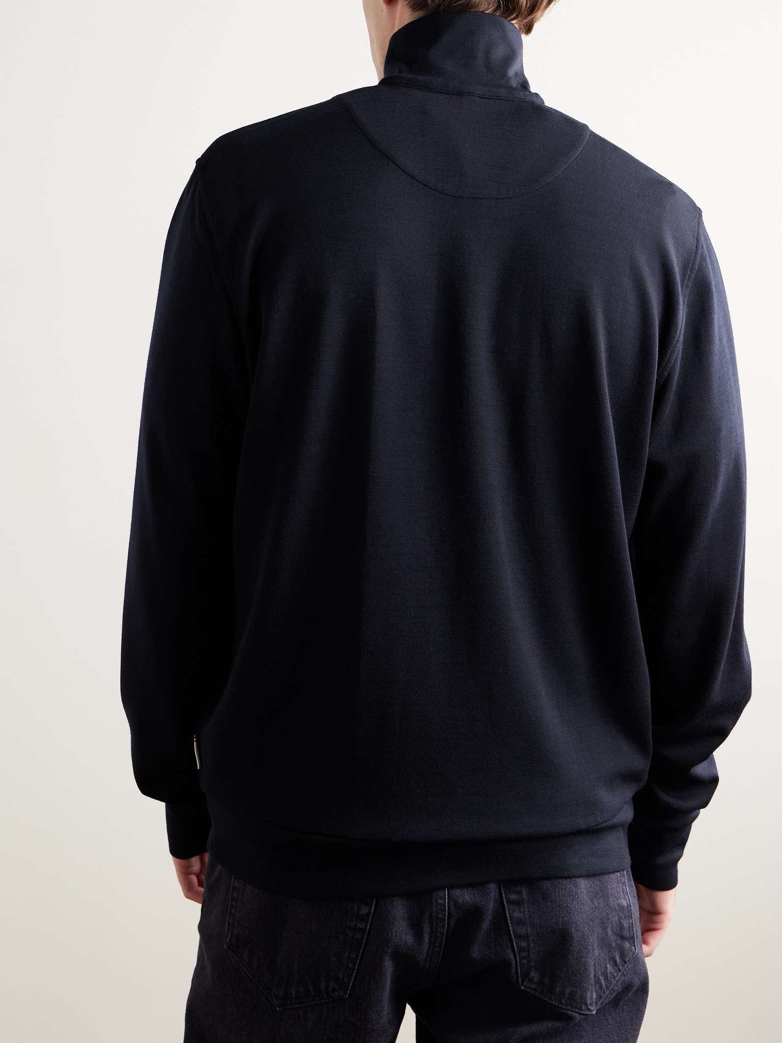 Isar Merino Wool Half-Zip Sweater - 3