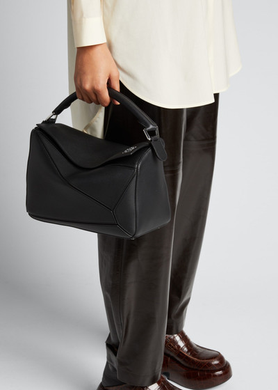 Loewe Puzzle Medium Top-Handle Bag in Leather outlook