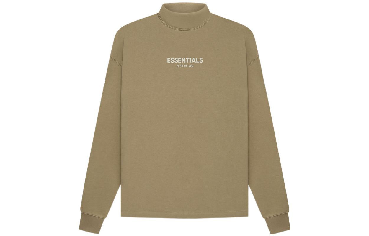 Fear of God Essentials SS22 Relaxed Mockneck Oak FOG-SS22-927 - 2