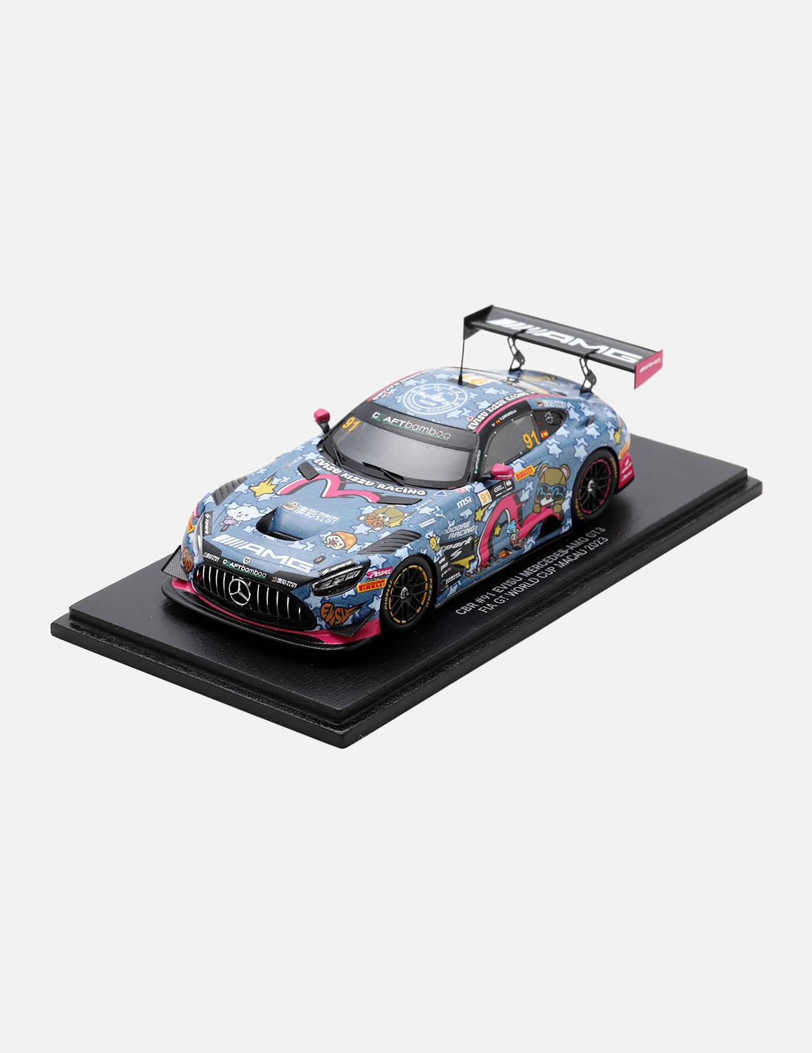 EVISU KIZZU X MERCEDES-AMG GT3 1:43 SCALE MODEL CAR - 2