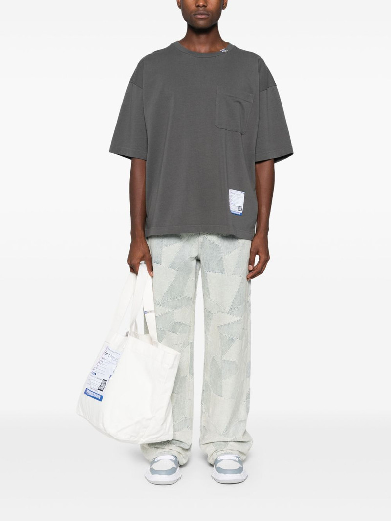 Maison MIHARAYASUHIRO patch-detailed T-shirt outlook
